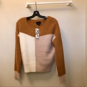 Lumiere Split Color Sweater